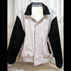 Paramount Women's Suede & Wool Medium Jacket United Federation Of Planets Sci-Fi